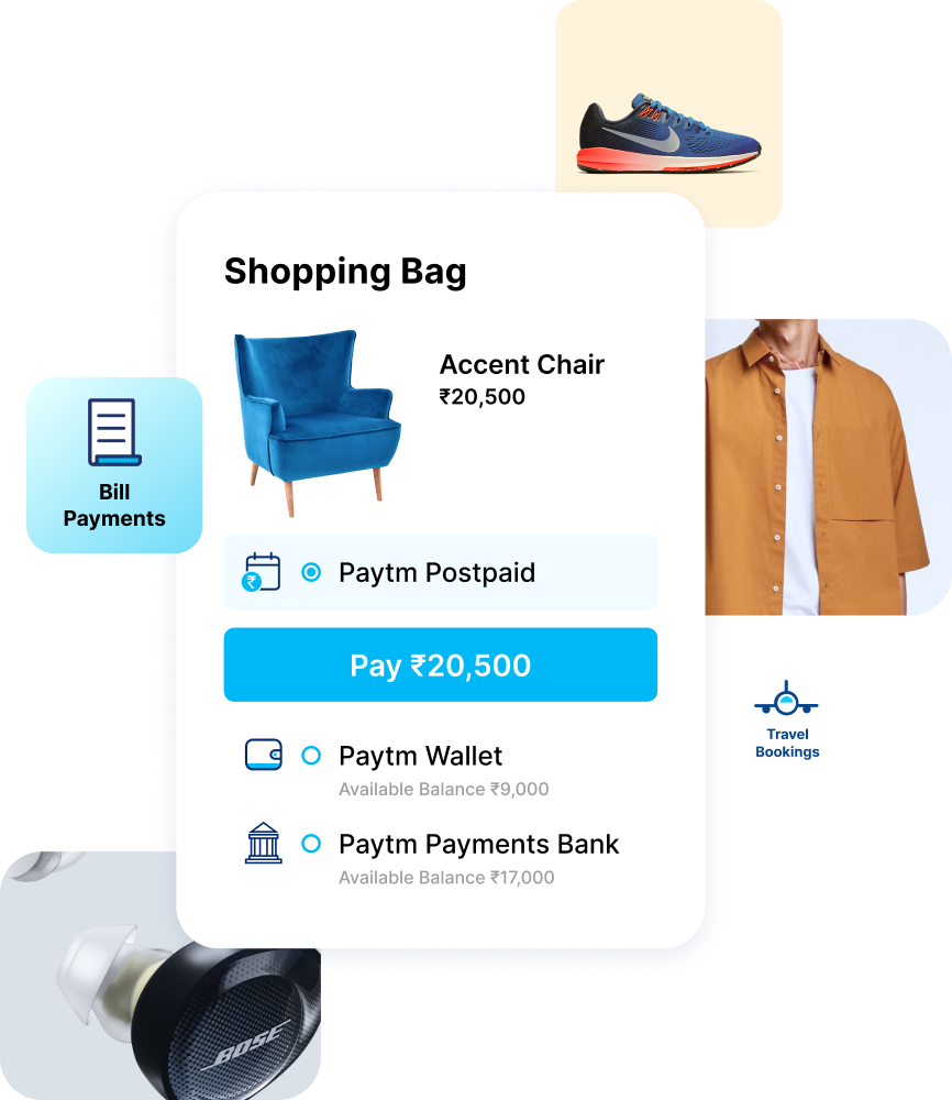 paytm postpaid section
